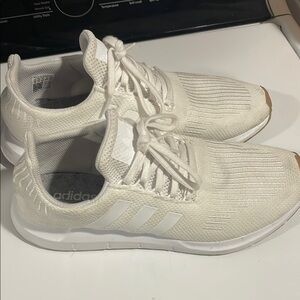 Adidas Cream Knit Sneakers